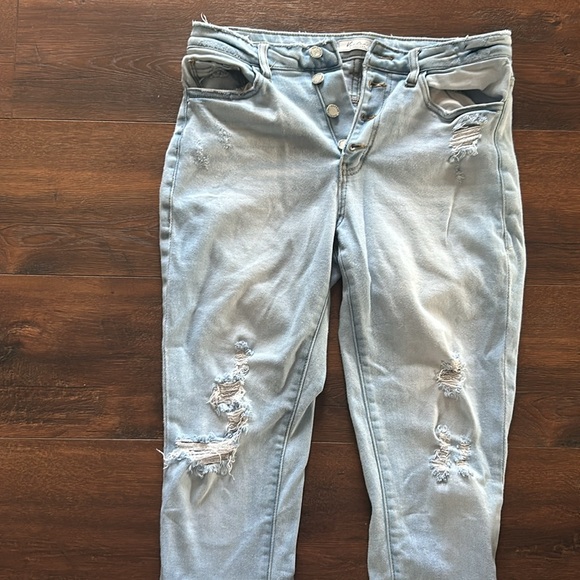 Kancan Button Fly Jeans - Picture 3 of 7